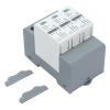 3-Pole Voltage Surge Arrester Device for Photovoltaic Systems with 10-20 Ka L Ightning Protection and 1000 VDC - Photovoltaic Surge Protector view 1