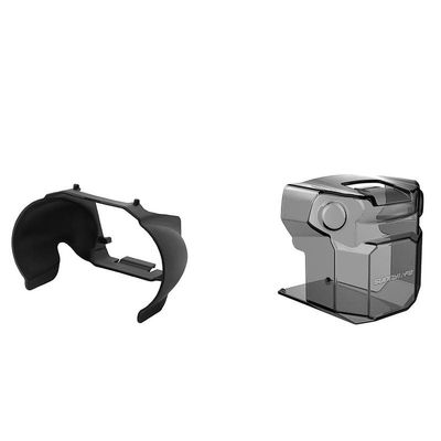 ABZEKH Drone Accessories Lens Hood for Gimbal Camera Protector Cover Sunshade Black for DJI Mavic 3 Lens Hood Protective Case Accessorie (Color : 2 in 1)