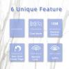 Smart, Phone Remote Shutter, Multifunctional Remote Control for Smartphone Tablet Turning Pages Volume Adjust Pause Playback (Blue) view 4