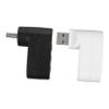 Parliky Multi-USB Port Splitter Hub 3 Port USB 2.0 Hub for Laptop Plastic USB Hub c Adapter Cable 2 Units view 1