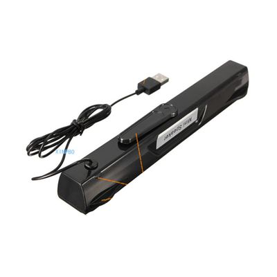 KOMBIUDA Pc Sound Bar Sound Bars - Black Notebook USB Sound Speaker Bar Mini Soundbar