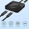 USB 3.0 Switch Selector, 2 in 1 Out USB C Switcher with Power Indicator, Bi Direction Switcher for 2 Computers Share 1 USB Devices view 4