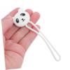 Mikikit Cable Wire Winder Desk Cable Manager Silicone Animal Shape White Panda view 4