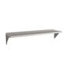 Krollen Industrial 16 Gauge Stainless Steel 12" x 60" Heavy Duty Solid Wall Shelf view 1