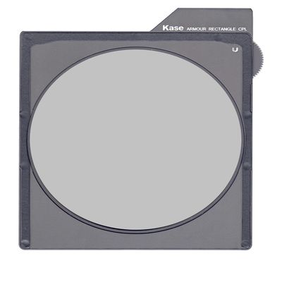 Kase Armour Rotating Slot-in CPL Shockproof Optical Glass for 100mm Magnetic Holder