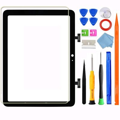 for iPad 10 (10th Generation) || iPad (A16) A2696 A2757 A3354 A3355 A2777 Screen Replacement Digitizer Touch Glass Kits, for iPad 10th Gen (2022) || iPad A16 (2025) fit 10.9 Inch and 11 inch, Full Repair Sets, No fit Pro/Air [Without LCD]