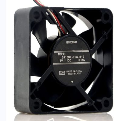 2410RL-01W-B19 5V 0.11A 60X60X25MM 3-Wire Cooling Fan
