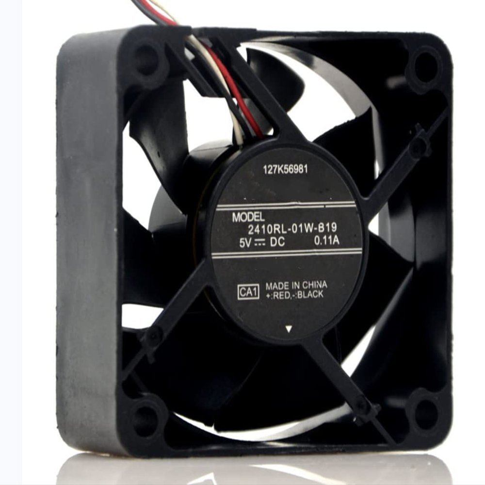 2410RL-01W-B19 5V 0.11A 60X60X25MM 3-Wire Cooling Fan