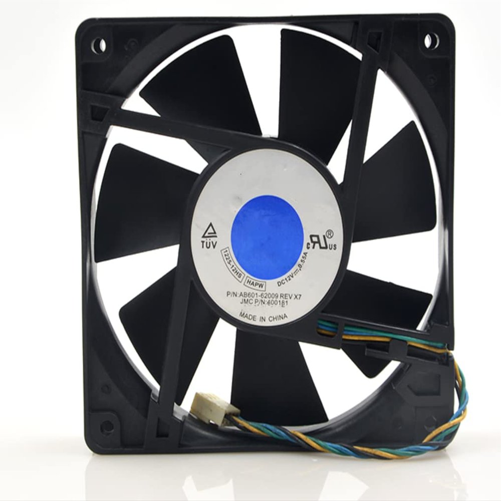 1225-12HS 12V 0.55A 120X120X25MM 4-Wire Cooling Fan