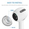 SIXFU 3 Pairs Replacement Ear Tips Compatible with AirPods Pro and AirPods Pro 2, Updated Ear Buds Silicone Tips Including AirPods Cleaner Brush with Portable Storage Case (XS) view 4
