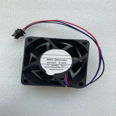 1 PCS MMF-06D24DS-RCA DC24V 0.09A 606025mm Inverter Cooling Fan