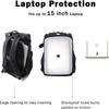 BAOHUA Camera Bag Backpack Fits 15.6 Inch Laptop,Anti-Theft Waterproof Camera Case for Photographers,Men Women,with Rain Cover,Tripod Holder,Black view 4