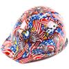 RK Safety RK-HP34-FLAG Hard Hat Cap Style with 4 Point Ratchet Suspension, (Flag) view 3