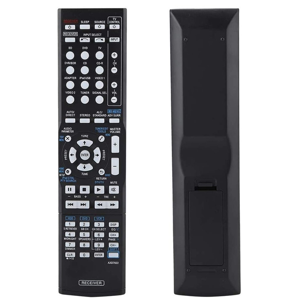 Beyution AXD7622 Replace Remote Control fit for Pioneer Home Theater A/V Receiver System AXD7723 AXD7624 AXD7660 AXD7583 AXD7690 VSX-921-K VSX-523-K VSX-522-K VSX-821-K VSX-23TXH VSX-921