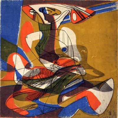 Maternity : 1940 : Stanley William Hayter : Archival Quality Art Print