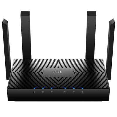 Cudy AX3000 WiFi 6 Router 802.11ax Wireless Dual Band Gigabit Internet Router, VPN Compatible, MU-MIMO, WireGuard, Cudy Mesh Compatible WR3000