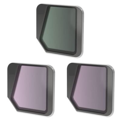 ABZEKH Drone Accessories Done Filter for DJI Mavic 3 Neutral Density Polar for DJI Mavic 3 Camera Accessories for UV CPL ND64/1000 NDPL4/8/16/32 Set Kit (Color : 3in1 Mix)