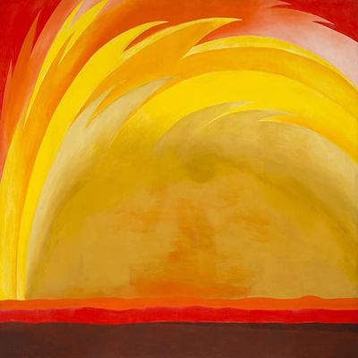 Georgia O'Keeffe : From the Plains : Archival Quality Art Print