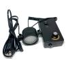 JUIYU Microscope Accessories Kit LED Illuminator Lamp Microscope Adjustable Slant Ring Light Oblique Incidence Lamp Fill Light Microscope Slides (Color : Green Light) view 2