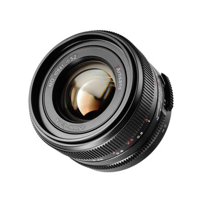 7artisans 35mm F1.4 Mark  Full Frame Manual Focus Prime Lens Large Aperture Compatible with L Mount Mirrorless Camera(Black)