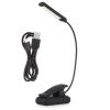 XTYPE Plug-in Clip On Book Reading Light Flexible Arm Stand Lamp for Notebook Working Light Read Night Reading Lamp view 1