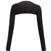 Cool Shawl Arm Covers 2-Pack Sun Protection with Finger Holes UV Protection Arm Covers for Golf (black) One size fits all view 2