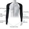 Cool Shawl Arm Covers 2-Pack Sun Protection with Finger Holes UV Protection Arm Covers for Golf (black) One size fits all view 3