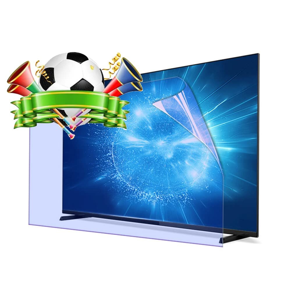 AIZYR Anti Blue Light TV Screen Protector 75-85 Inch Matte Anti Glare Screen Filter Ultra-Clear Display Protection Cover for LCD, LED, OLED & QLED and Curved,85inch 1902x1089mm