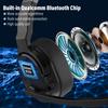 MONODEAL Trucker Bluetooth Headset, Bluetooth Headset with Microphone Noise Canceling(ENC) Dual Mic, Mute Button, 3 EQ Music Modes, Single and Dual Ear Wireless Headphones for Office Home Work view 3