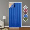 Thermal Patio Door Curtains, Portable Winter Insulated Heavy Duty Doorway Curtain, Windproof Barrier Partition Window Curtain Panels, Blackout Thermal Privacy Screen For Dorm Bedroom Living Room ( Col view 1