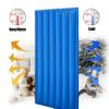 Thermal Patio Door Curtains, Portable Winter Insulated Heavy Duty Doorway Curtain, Windproof Barrier Partition Window Curtain Panels, Blackout Thermal Privacy Screen For Dorm Bedroom Living Room ( Col view 2
