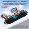 BolaButty Bluetooth Speaker with HD Sound, Portable Wireless, IPX5 Waterproof, Up to 20H Playtime, TWS Pairing, BT5.3, for Home/Party/Outdoor/Beach, Electronic Gadgets, Birthday Gift (Black) view 2