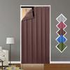 Thermal Patio Door Curtains, Portable Winter Insulated Heavy Duty Doorway Curtain, Windproof Barrier Partition Window Curtain Panels, Blackout Thermal Privacy Screen For Dorm Bedroom Living Room ( Col view 1