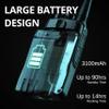 Radioddity GD-AT10G DMR Handheld Ham Radio 10W Digital Analog Long Range (UHF Only) with GPS APRS, 3100mAh Rechargeable Battery, Work with Hotspot + RS22 Speaker Mic view 4
