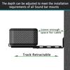 Agandax Soundbar Mount | Works with All Soundbar Including Samsung, Sony, Vizio, LG, & More | Depth Adjustable Sound Bar Mounts Under TV Bracket (Black: V02) view 3