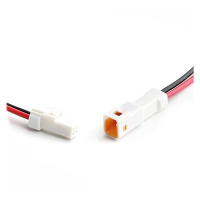 AELFIE 2 3 4 6 8 Pin JWPF 0.7MM Auto Waterproof Electronic Micro Connector with Cable Butt Plug Wiring Harness Fit for Ben.z B.MW JST-02T (Color : 2P Wire Harness, Size : 1 Set)