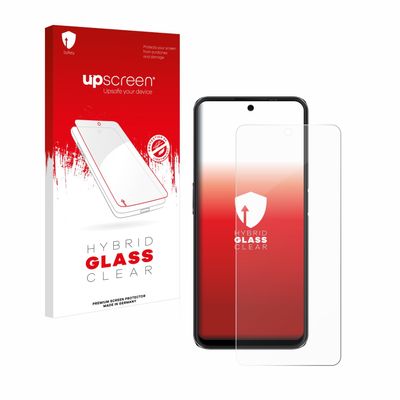 upscreen Screen Protector Film compatible with BLU G91 MAX - 9H Glass Protection, Extreme Scratch Resistant