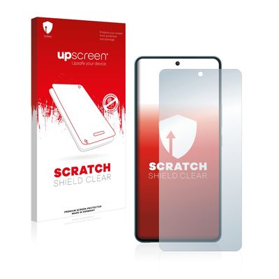 upscreen Scratch Shield Screen Protector compatible with Vivo iQOO Neo 7 SE - HD-Clear, Anti-Fingerprint