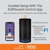 Arris Surfboard mAX 6E W161 Tri-Band Mesh Wi-Fi 6E System | AXE6600 Wi-Fi Speeds up to 6.6 Gbps| 6 GHz Band | Coverage up to 5,500 sq ft | 4.8 Gbps Backhaul | 2 Routers | 2.5 Gbps Ethernet Port view 4