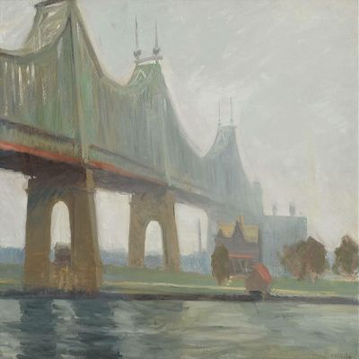 Edward Hopper : Queensborough Bridge : Archival Quality Art Print
