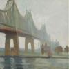 Edward Hopper : Queensborough Bridge : Archival Quality Art Print view 1