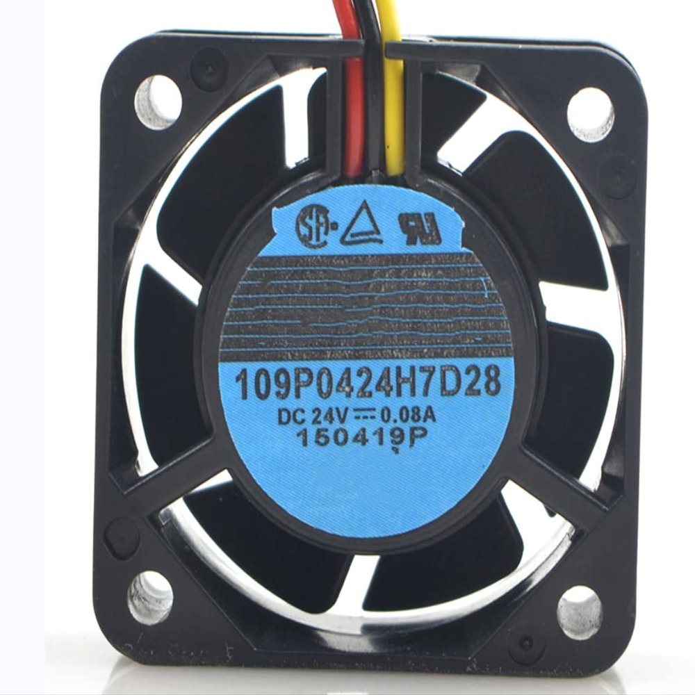 109P0424H7D28 24V 0.08A 40X40X15MM 3-Wire Cooling Fan
