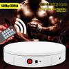 GIZMIT Motorized Rotating Display Stand, 360 Degree Electric Rotating Turntable for Photography Products Display, with 5 Color Background Boards,White view 4
