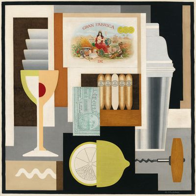 Gerald Murphy : Cocktail : 1927 : Archival Quality Art Print