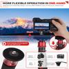 IFOOTAGE Monopod Cobra 3 C180F, 71" Monopod Camera Stand Carbon Fiber Camera Mono pod with Feet, Portable Travel Mono pod Compatible with Sony Canon Nikon DSLR Cameras, Max Load 17.64 lbs view 3