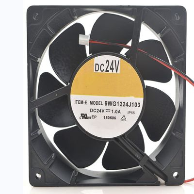 9WG1224J103 24V 1.0A 120X120X38MM 2-Wire Cooling Fan