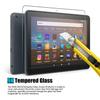 [2 Pack] TDA Trading Screen Protector for Amazon All-New Fire HD 8 Tablet and Fire HD 8 Plus Tablet (12th Generation, 2022 Release) Tempered Glass High Definition Clear Shield, Anti-Scratch, 9H Hardness view 4