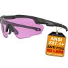 HTS HUNTERSKY S57 Purple Lens Ballistic Tactical Shooting Glasses ANSI Z87+ UV400 Anti-Fog Eyewear for Airsoft Range Security and Outdoor Sports, for Men and Women view 1