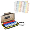 36 Slots Memory Card Holder + 120 Count Memory Card Label: Camera Memory Card Holder with SD Card Label view 1