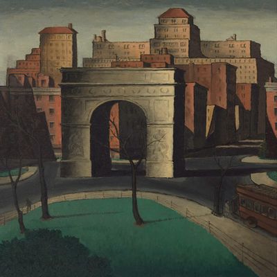 Glenn O. Coleman : The Arch : 1927 : Archival Quality Art Print